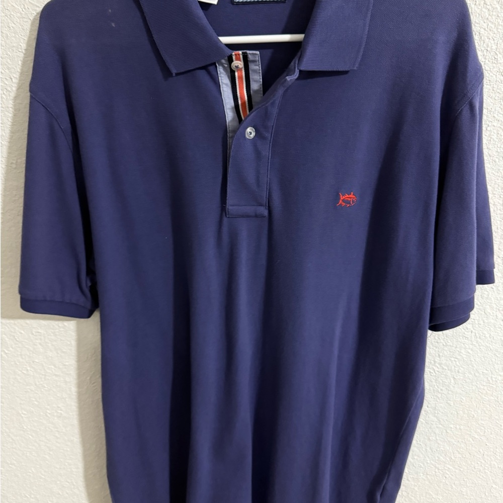 Southern Tide Navy Polo Shirt